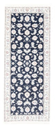 Läufer Perser - Nain - Royal - 197 x 80 cm - dunkelblau