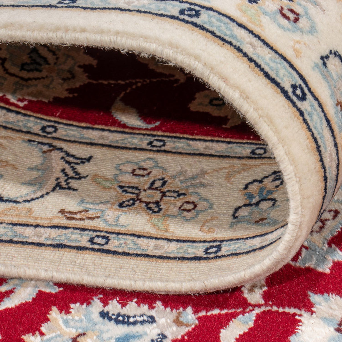 Läufer Perser - Nain - Premium - 248 x 80 cm - rot