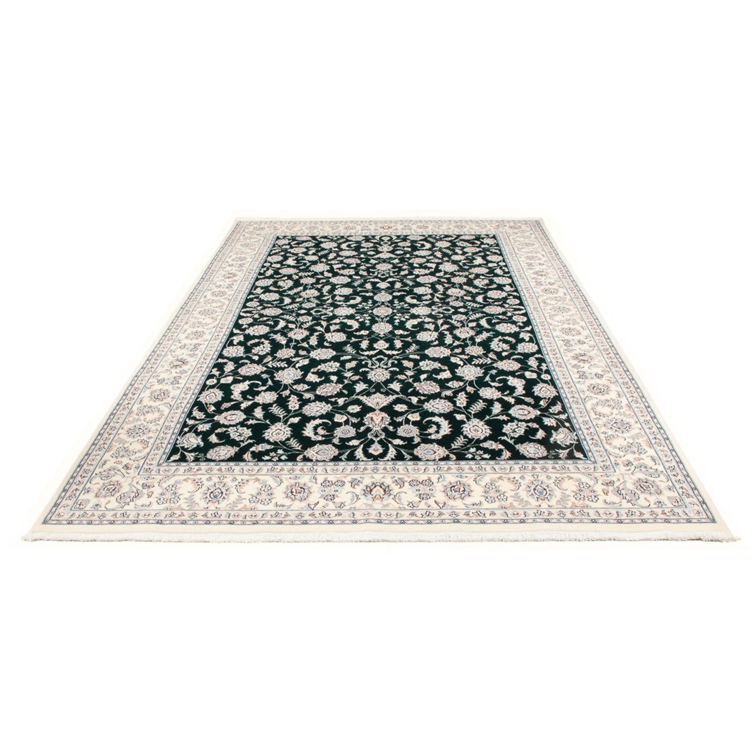 Perserteppich - Nain - Premium - 297 x 197 cm - grün
