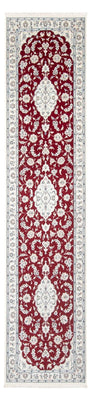 Läufer Perser - Nain - Premium - 347 x 87 cm - rot