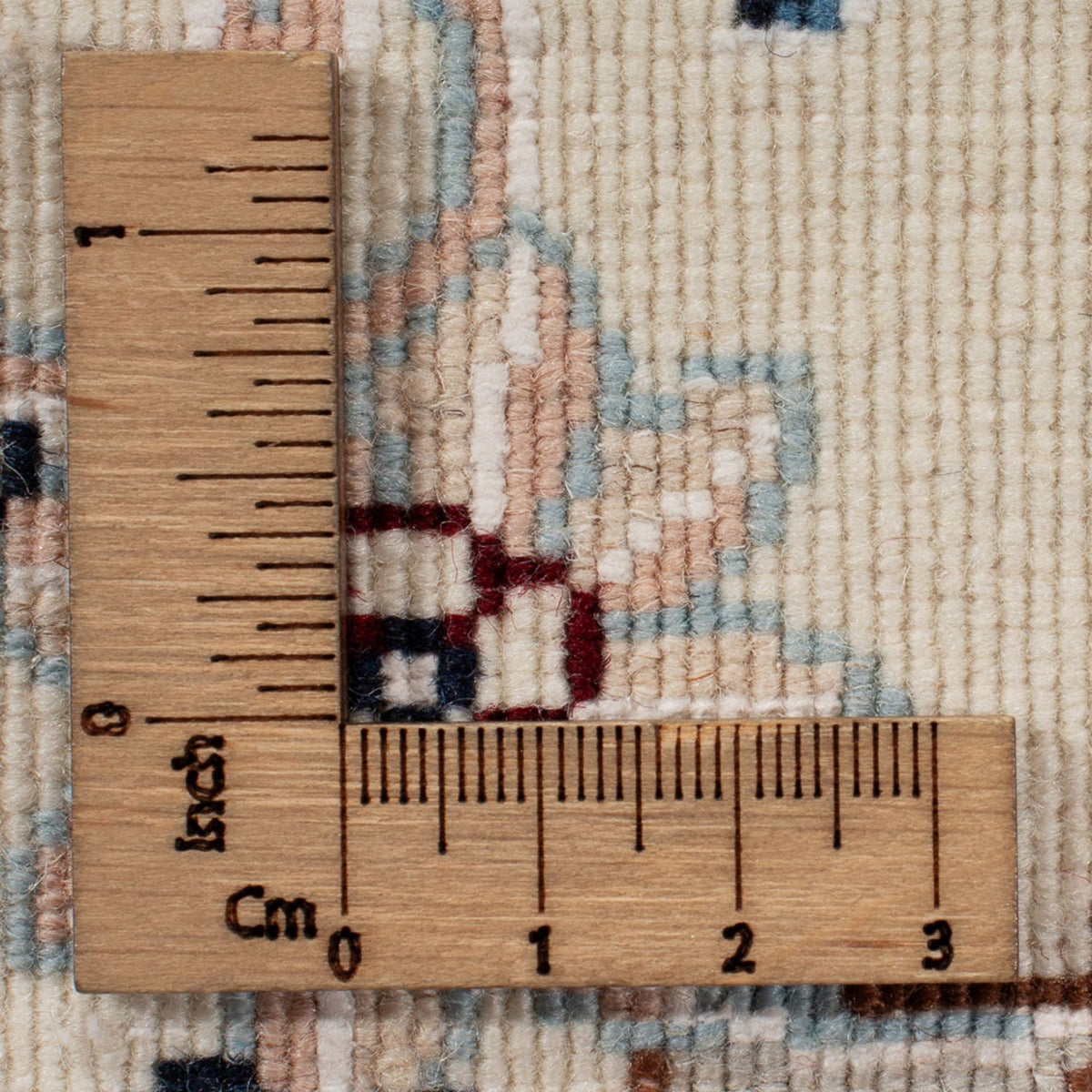 Perserteppich - Nain - 263 x 225 cm - dunkelblau