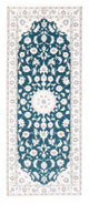 Läufer Perser - Nain - Royal - 200 x 81 cm - grün
