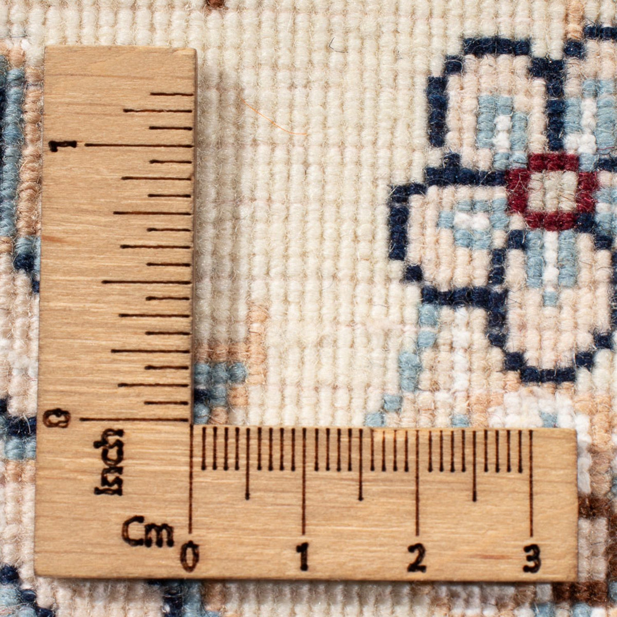 Perserteppich - Nain - Premium - 293 x 248 cm - hellblau