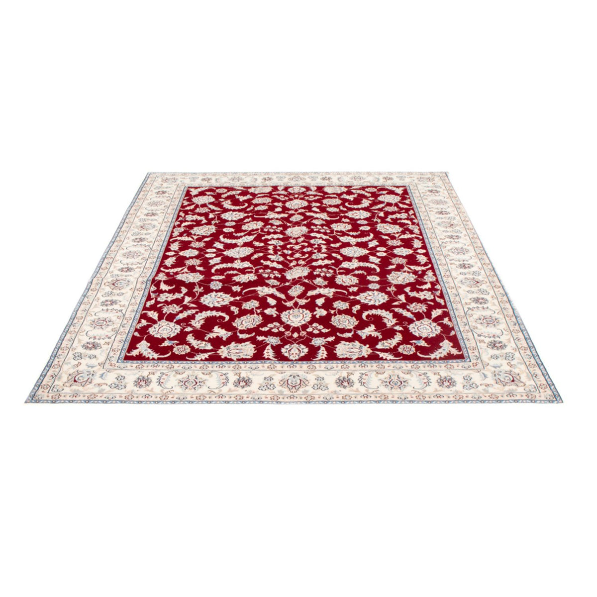 Perserteppich - Nain - Royal - 197 x 149 cm - rot