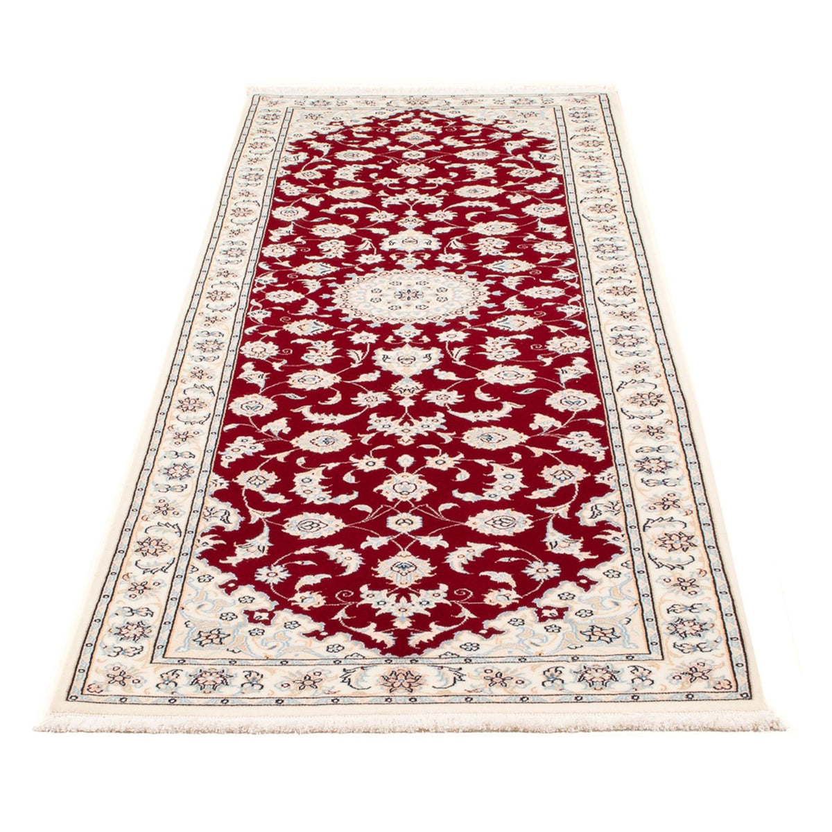 Läufer Perser - Nain - Premium - 248 x 81 cm - rot