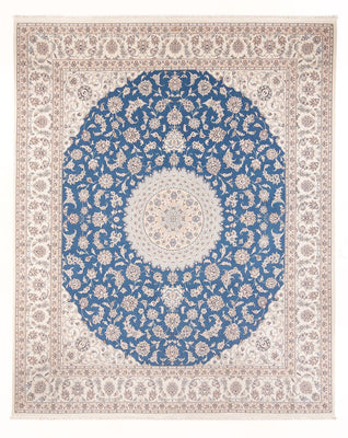 Perserteppich - Nain - Premium - 296 x 248 cm - hellblau