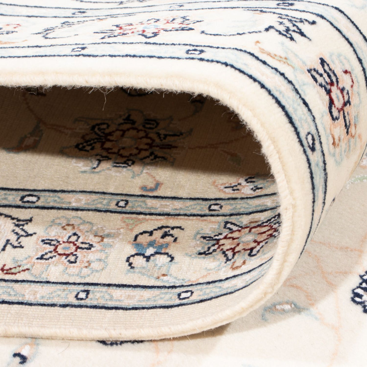 Läufer Perser - Nain - Royal - 197 x 78 cm - creme