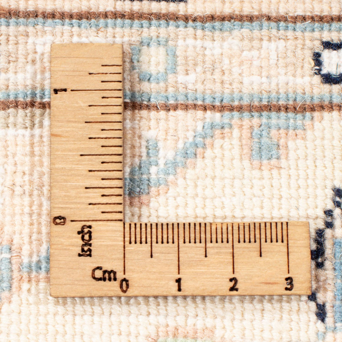 Läufer Perser - Nain - Royal - 206 x 79 cm - creme