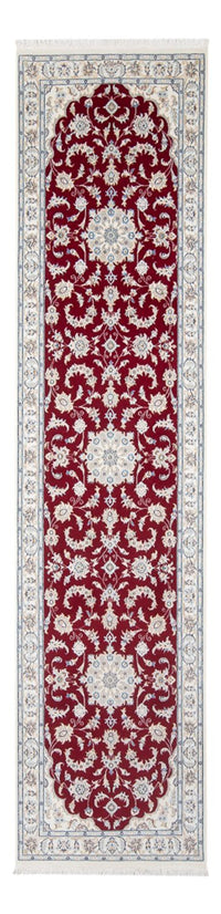 Läufer Perser - Nain - Premium - 302 x 82 cm - rot