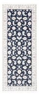 Läufer Perser - Nain - Royal - 194 x 80 cm - dunkelblau