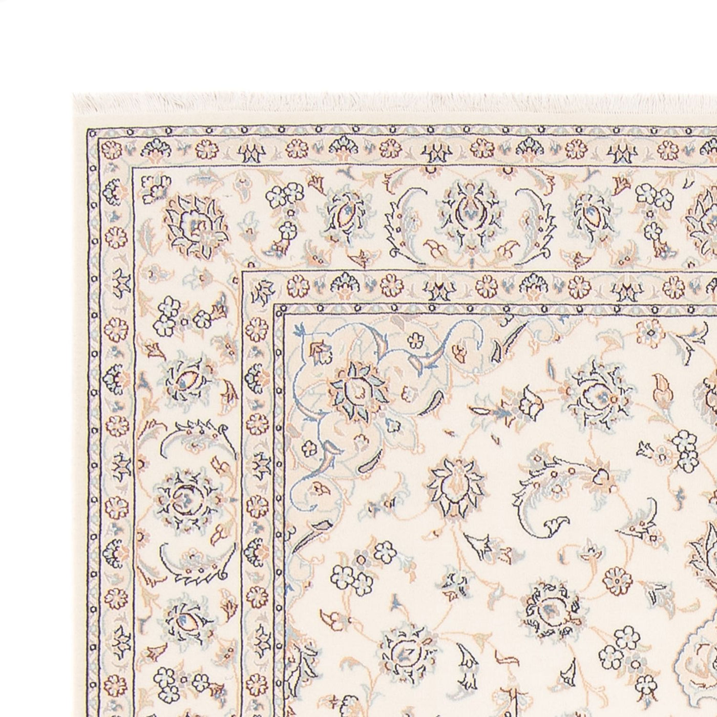 Perserteppich - Nain - 228 x 170 cm - creme