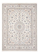 Perserteppich - Nain - Premium - 203 x 148 cm - creme