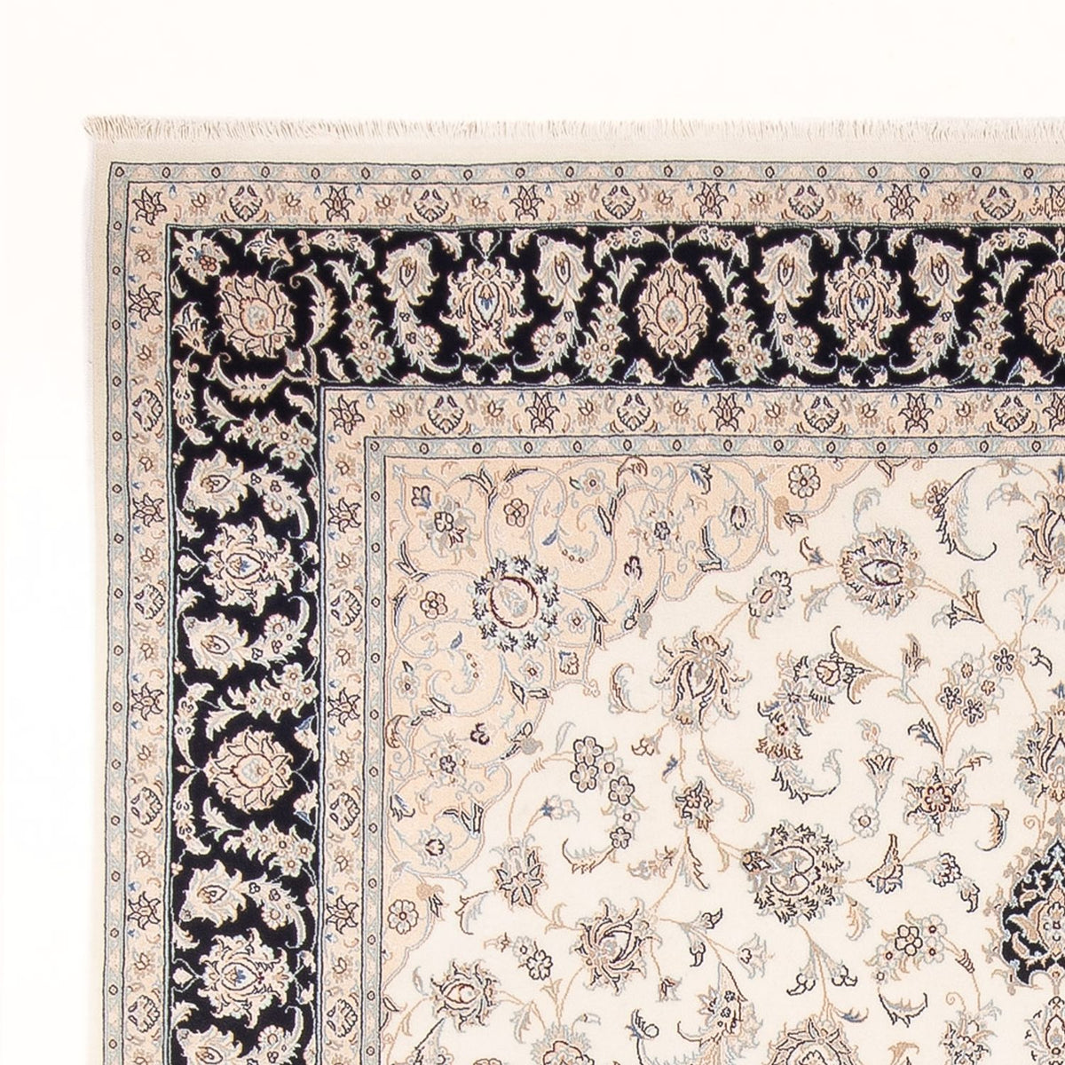 Perserteppich - Nain - Premium - 307 x 252 cm - creme