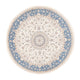 Perserteppich - Nain rund  - 200 x 200 cm - creme