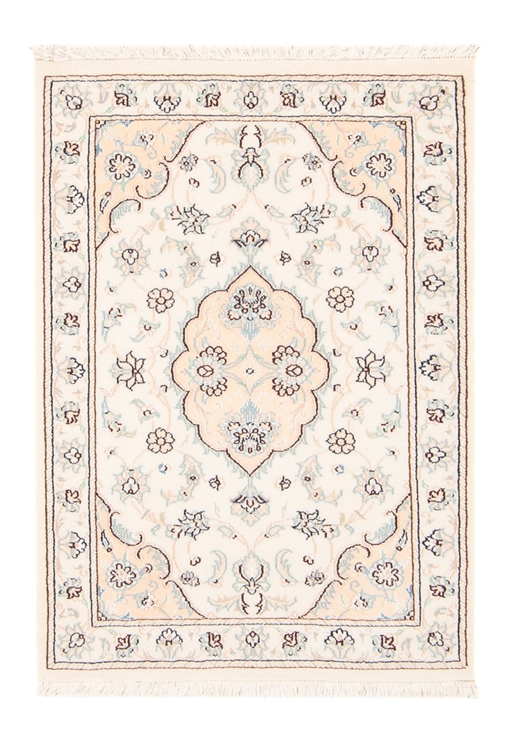 Perserteppich - Nain - 92 x 59 cm - creme