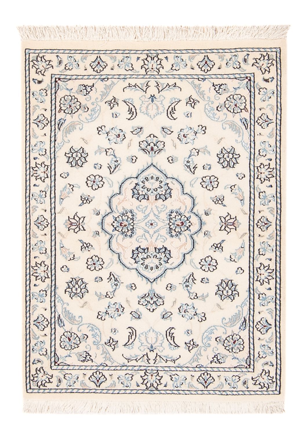 Perserteppich - Nain - 96 x 61 cm - creme