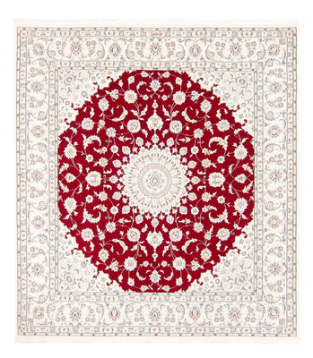 Perserteppich - Nain quadratisch  - 210 x 194 cm - rot