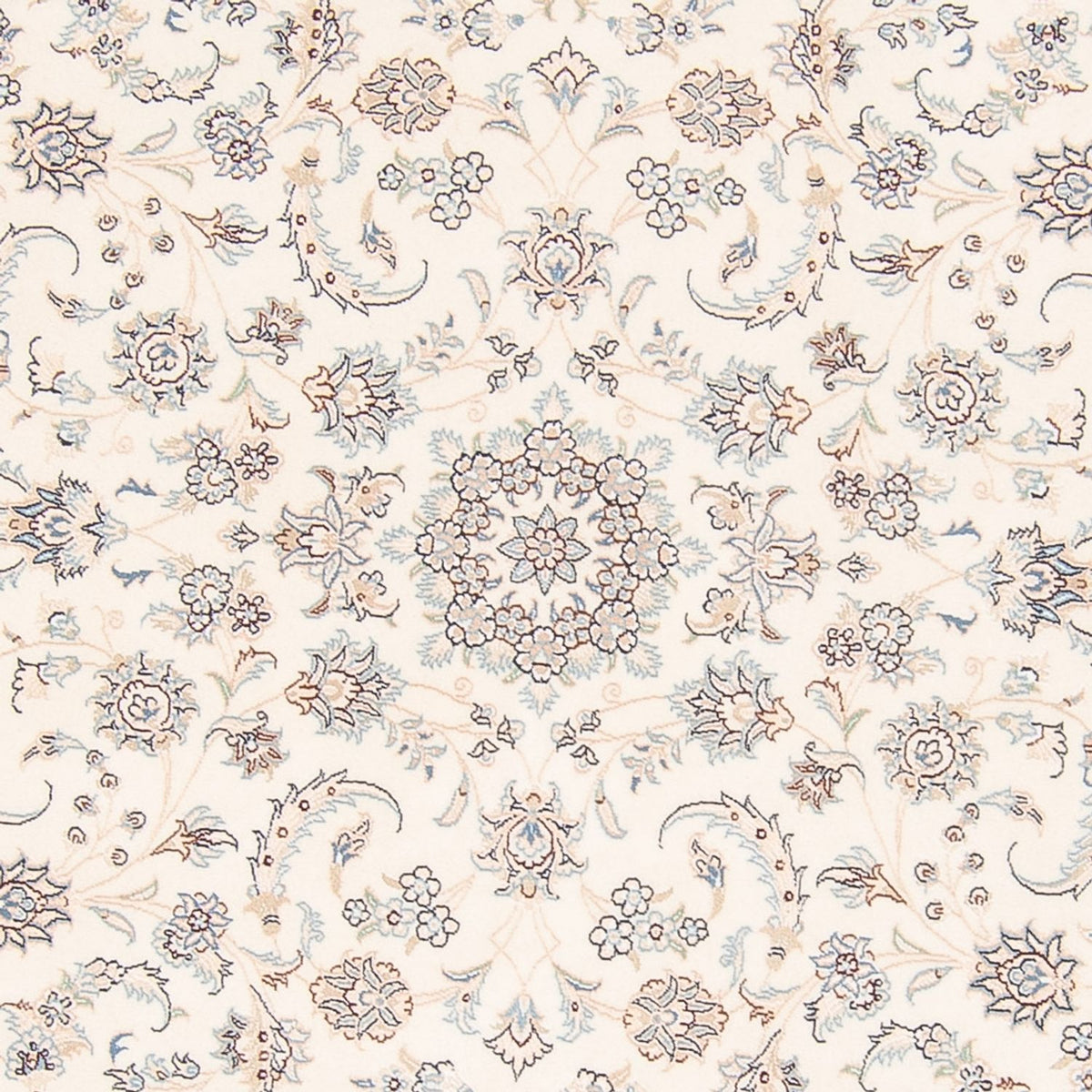 Perserteppich - Nain rund  - 200 x 200 cm - creme