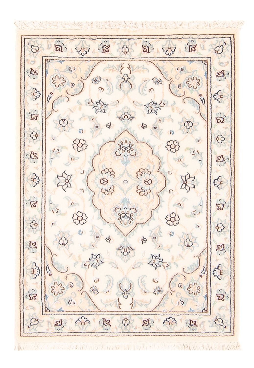 Perserteppich - Nain - 91 x 60 cm - beige