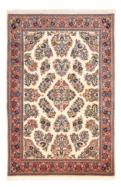 Sarough Teppich 107x153cm - Perserteppich - creme