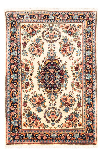 Sarough Teppich 100x148cm - Perserteppich - creme