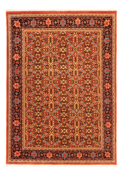 Sarough Teppich 115x155cm - Perserteppich - rot