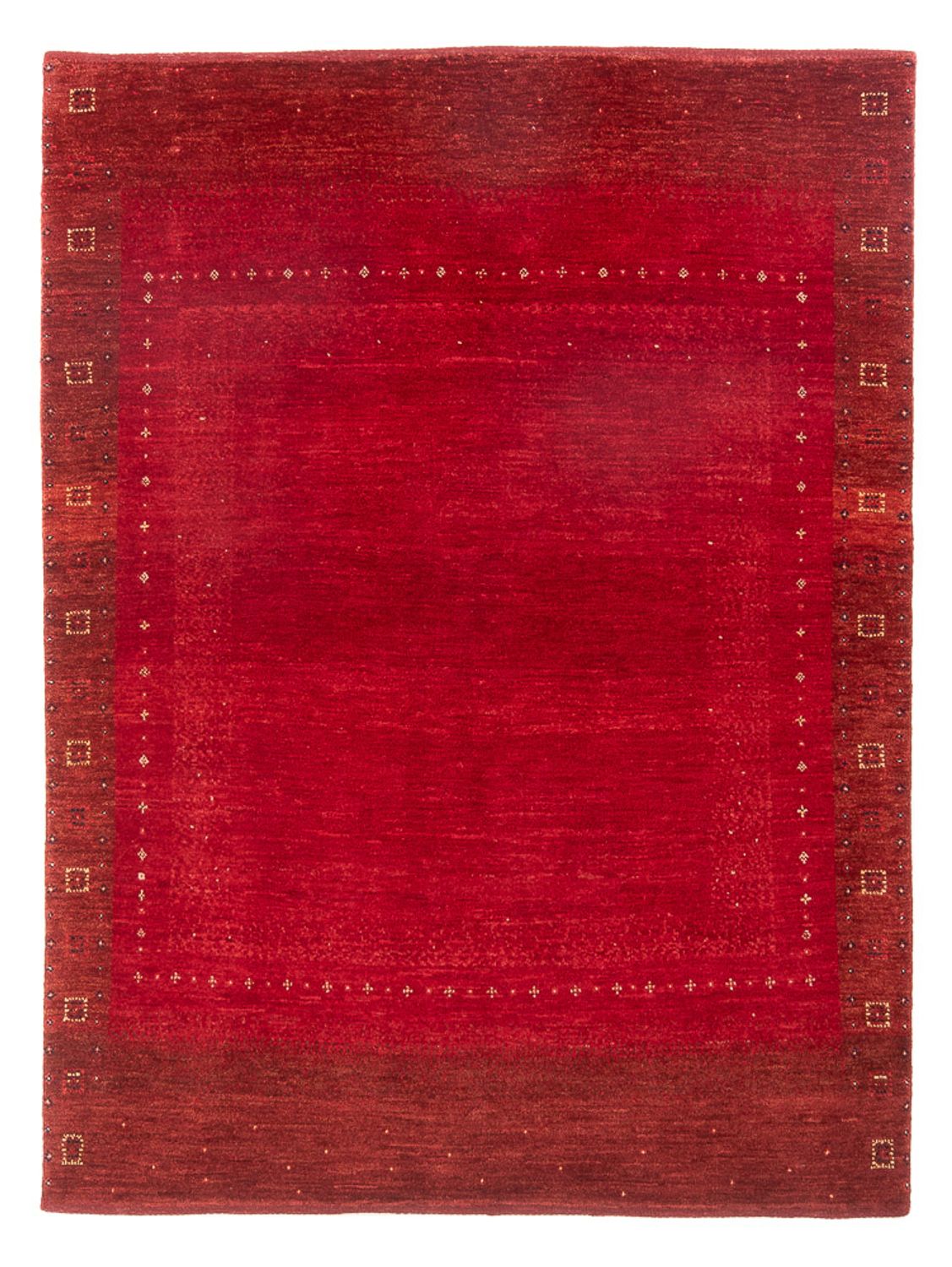 Gabbeh Teppich - Perser - 193 x 150 cm - rot