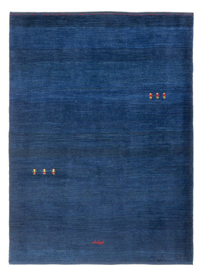 Gabbeh Teppich - Perser - 195 x 155 cm - dunkelblau