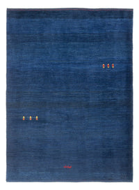 Gabbeh Teppich - Perser - 195 x 155 cm - dunkelblau