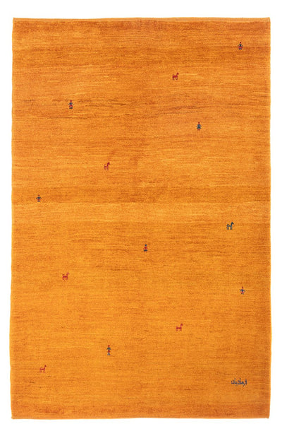 Gabbeh Persisch Teppich 140x202cm - Perserteppich Wollteppich