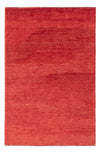 Gabbeh Persisch Teppich 100x150cm - Perserteppich Wollteppich - Rechteckig / Rot / 100 x 150 cm Rechteckig