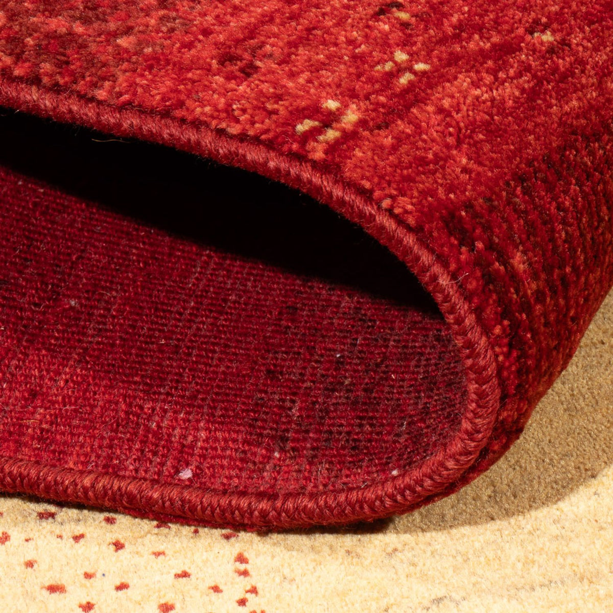 Gabbeh Teppich - Perser - 187 x 151 cm - mehrfarbig