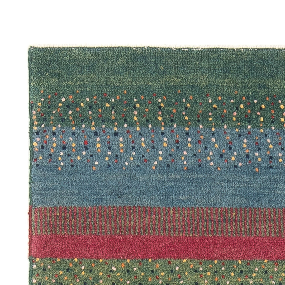 Gabbeh Persisch Teppich 79x153cm - Perserteppich Wollteppich