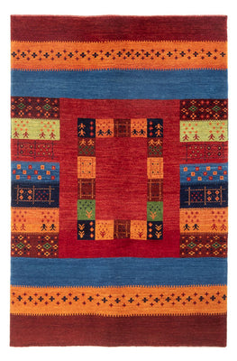 Gabbeh Teppich - Perser - 192 x 134 cm - mehrfarbig