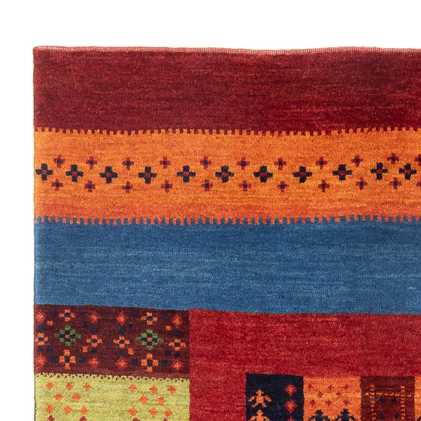 Gabbeh Persisch Teppich 192x134cm - Perserteppich Wollteppich