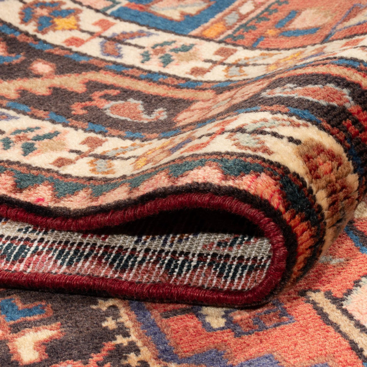 Perserteppich - Nomadic - 232 x 137 cm - dunkelblau