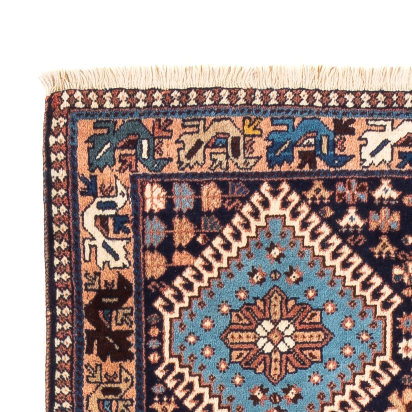 Läufer Perser - Nomadic - 185 x 80 cm - dunkelblau