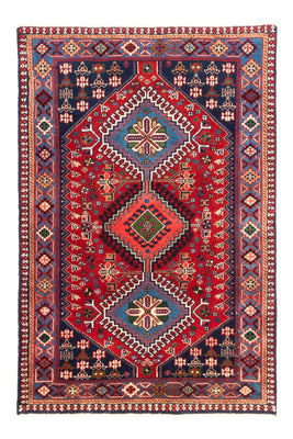 Perserteppich - Nomadic - 115 x 82 cm - rot
