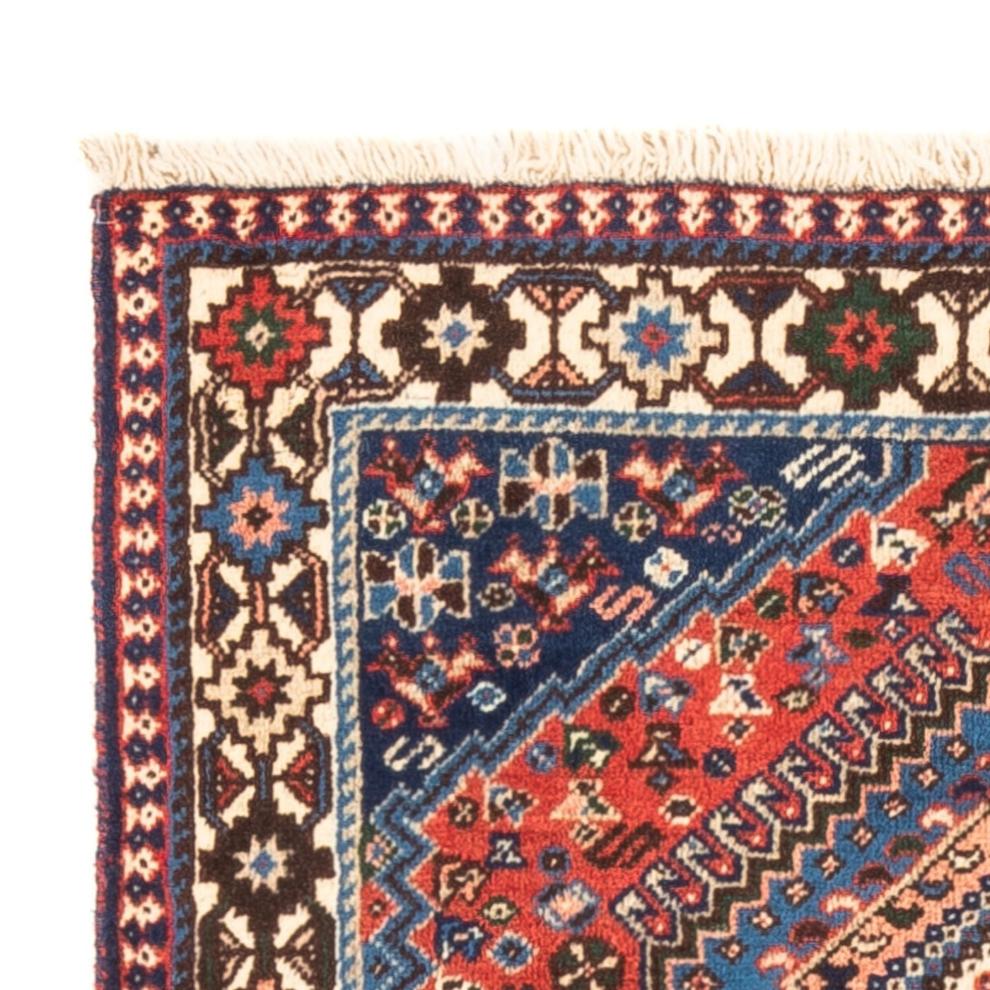 Perserteppich - Nomadic - 128 x 75 cm - rot