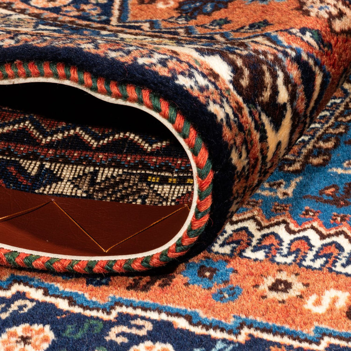 Perserteppich - Nomadic - 125 x 84 cm - rot