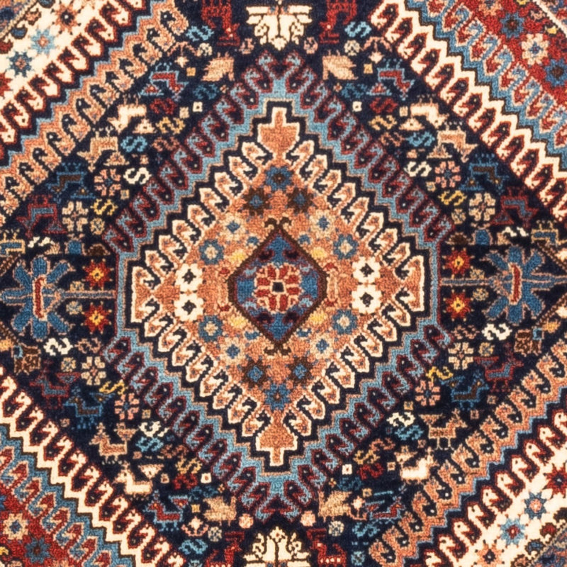 Perserteppich - Nomadic - 128 x 85 cm - dunkelblau