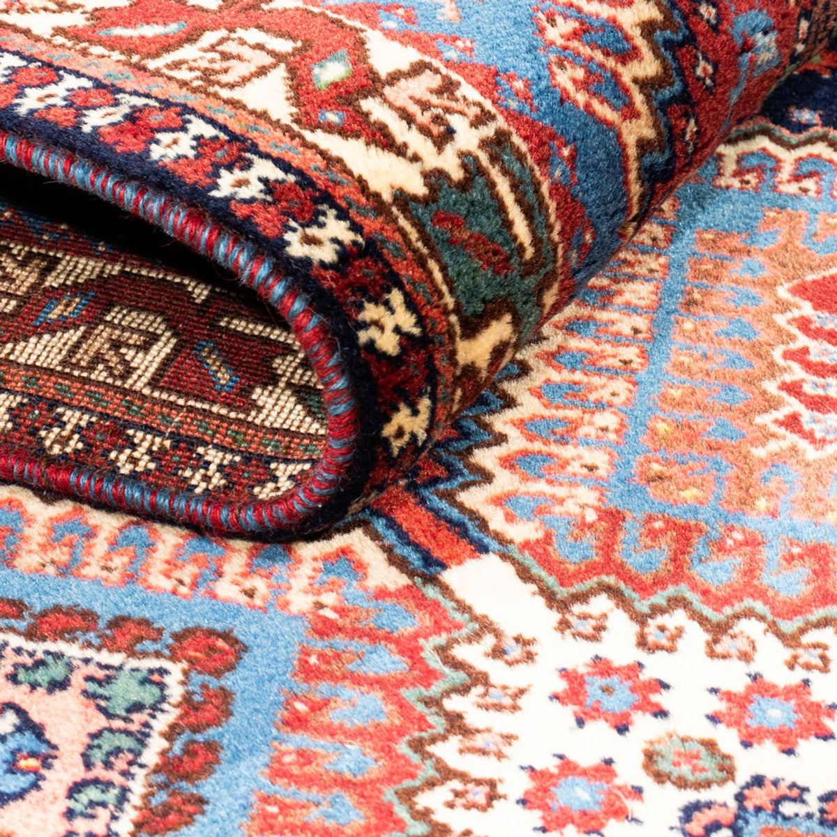 Läufer Perser - Nomadic - 204 x 80 cm - mehrfarbig