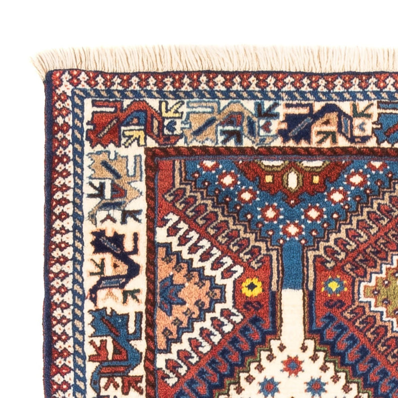 Perserteppich - Nomadic - 128 x 82 cm - mehrfarbig