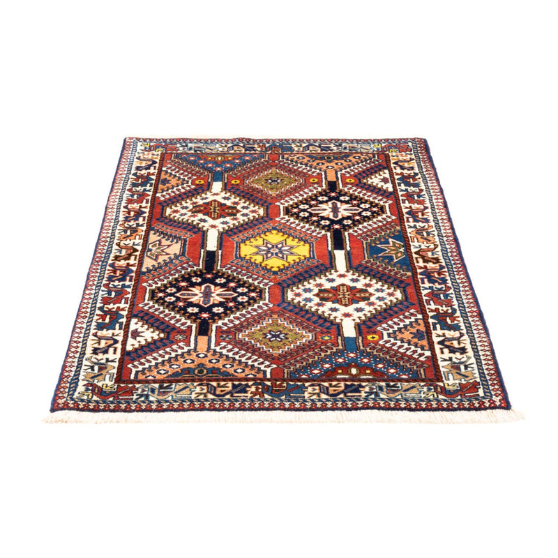 Perserteppich - Nomadic - 128 x 82 cm - mehrfarbig