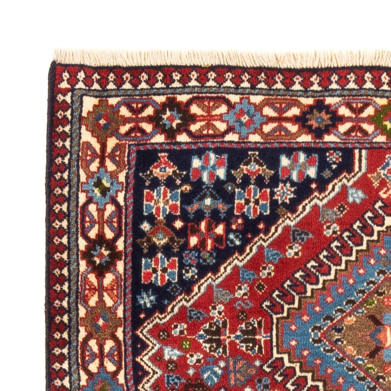 Perserteppich - Nomadic - 123 x 81 cm - rot