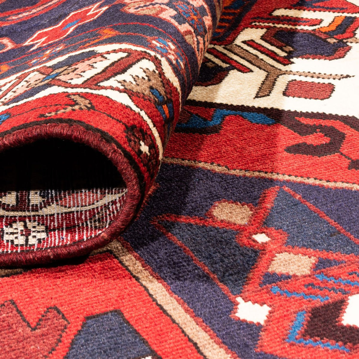 Gabbeh Teppich - Perser - 300 x 210 cm - mehrfarbig