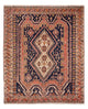 Perserteppich - Nomadic - 167 x 133 cm - rot