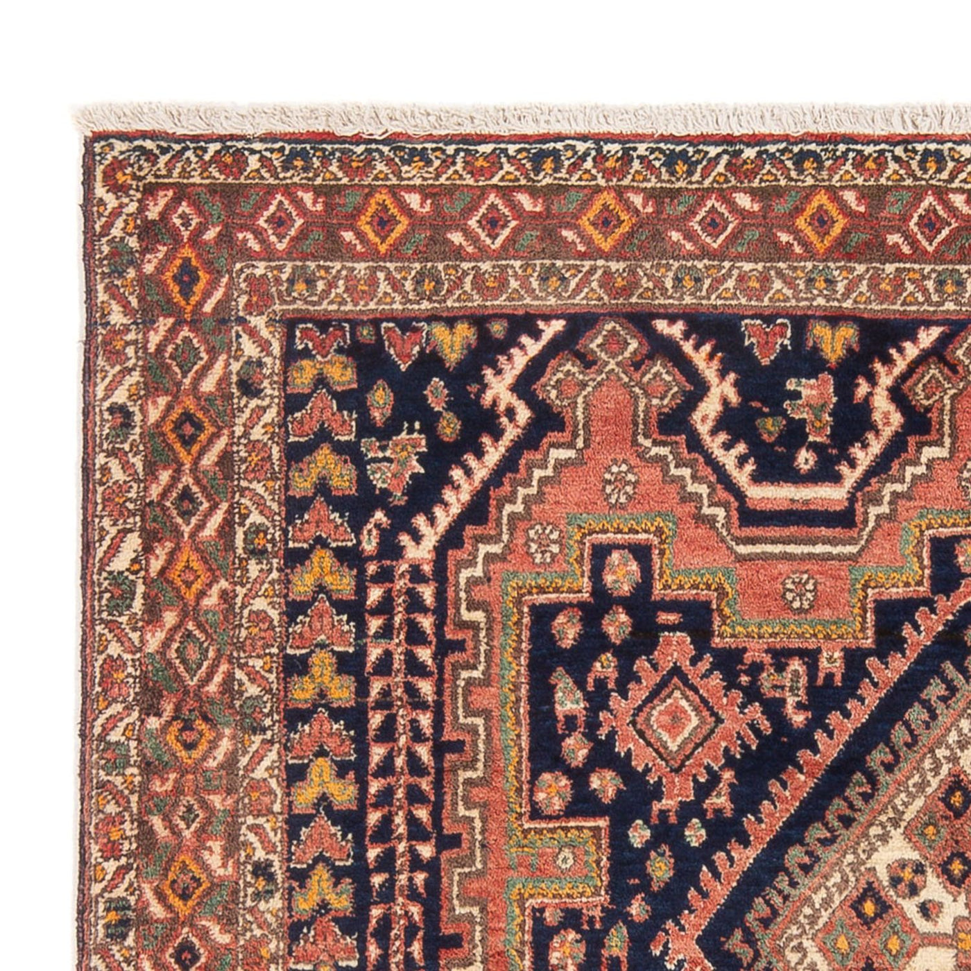 Perserteppich - Nomadic - 167 x 133 cm - rot