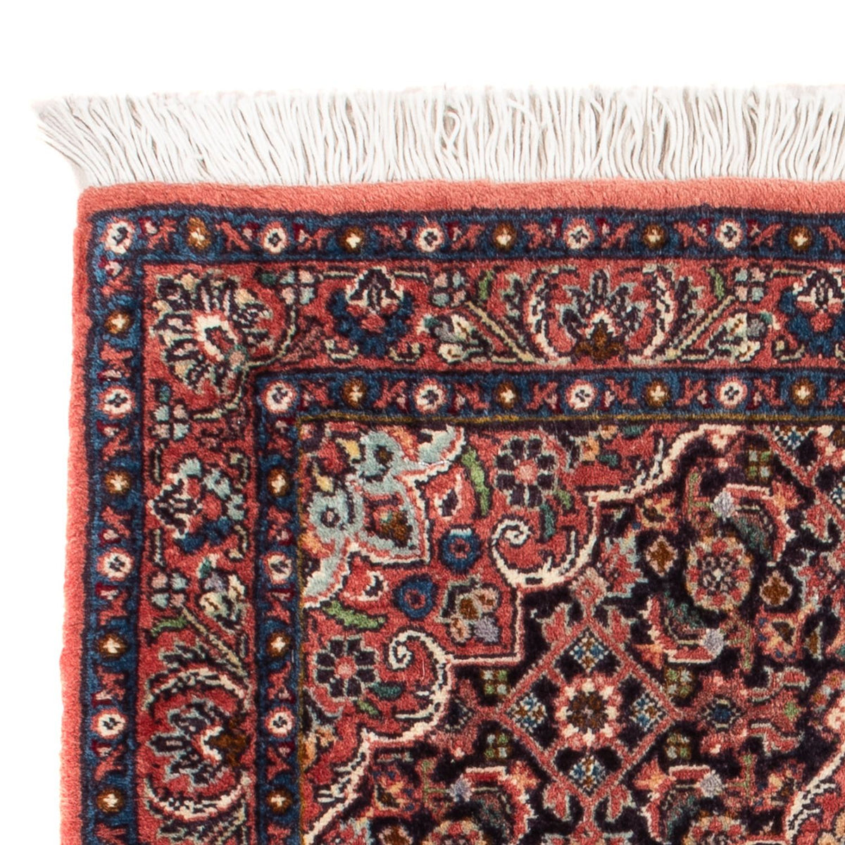 Bidjar - Takab Teppich 50x67cm - Perserteppich - dunkelblau