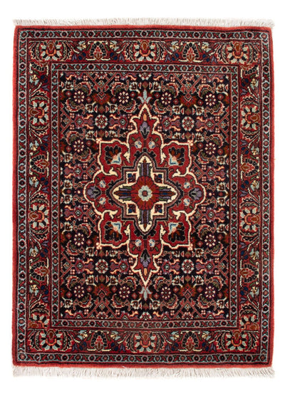 Bidjar - Takab Teppich 52x68cm - Perserteppich - dunkelblau